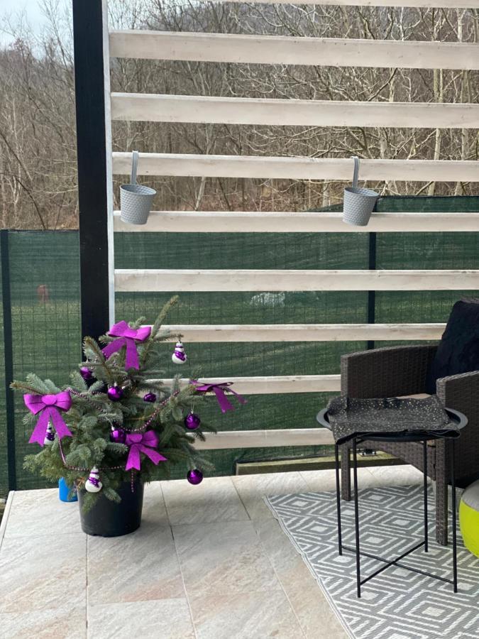 Cabana Evay Ocnele Mari Bagian luar foto