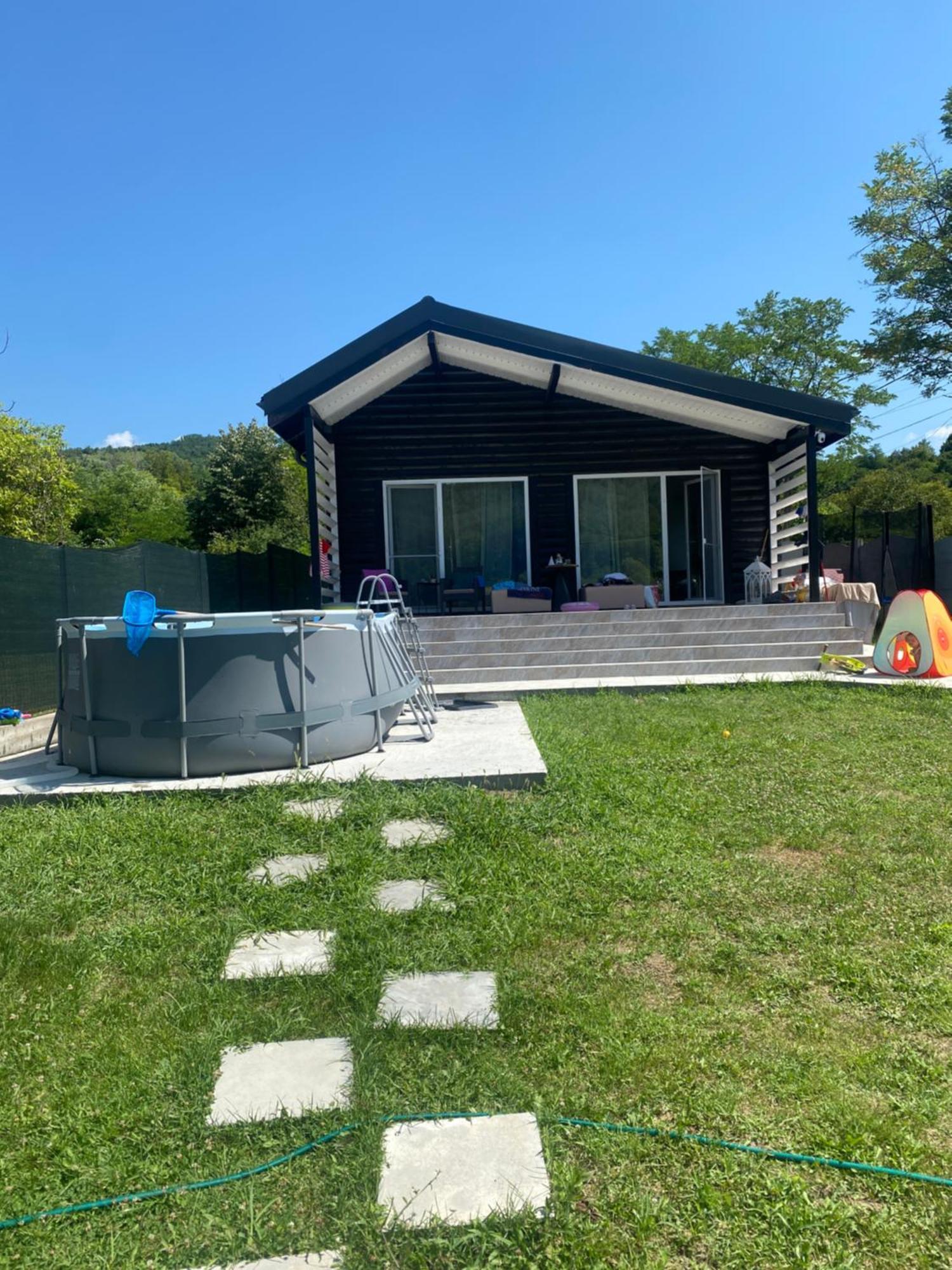 Cabana Evay Ocnele Mari Bagian luar foto